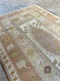 3x5 Neutral Vintage Rug #3384