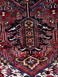 10x14 Tribal Antique Persian Heriz Rug #3668