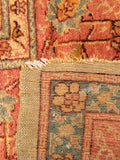 10' x 12'6 Mid 19th Century Turkish Rug - Blue Parakeet Rugs