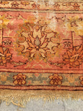 10' x 12'6 Mid 19th Century Turkish Rug - Blue Parakeet Rugs