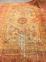 10' x 12'6 Mid 19th Century Turkish Rug - Blue Parakeet Rugs