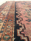 2'7 x 3'9 Antique Persian Malayer - Blue Parakeet Rugs