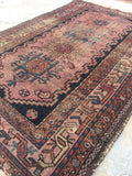 2'7 x 3'9 Antique Persian Malayer - Blue Parakeet Rugs