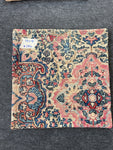 Antique Persian rug pillow