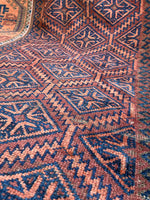 3x5 Antique Nomadic Baluch rug #674 - Blue Parakeet Rugs