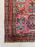 3'4 x 5'7 Antique Blush Persian Malayer rug #2296 at Anthropologie - Blue Parakeet Rugs