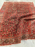 6'10 x 8'10 Antique Persian Malayer rug #2300 - Blue Parakeet Rugs