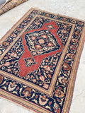 [vintage rugs] - Blue Parakeet Rugs