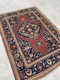 [vintage rugs] - Blue Parakeet Rugs