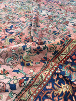 10'2 x 13'5 Antique Persian pink Mahal Rug (#593) - Blue Parakeet Rugs