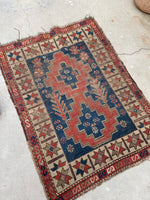 [vintage rugs] - Blue Parakeet Rugs