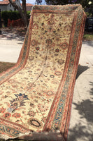 6 x 13'3" Antique Malayer Rug - Blue Parakeet Rugs