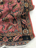 4'6" x 6'5" Bibikabad Rug / Small Antique Rug - Blue Parakeet Rugs