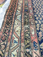 4’1” x 6'2" Antique Malayer - Blue Parakeet Rugs