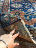 [vintage rugs] - Blue Parakeet Rugs